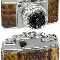 Camara fotografica - Agfa Ambi Silette de Luxe Snake Skin