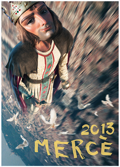 Cartel de la Mercè 2013 por Joan Fontcuberta