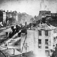 Daguerrotipo - Louis Daguerre - Boulevard du Temple